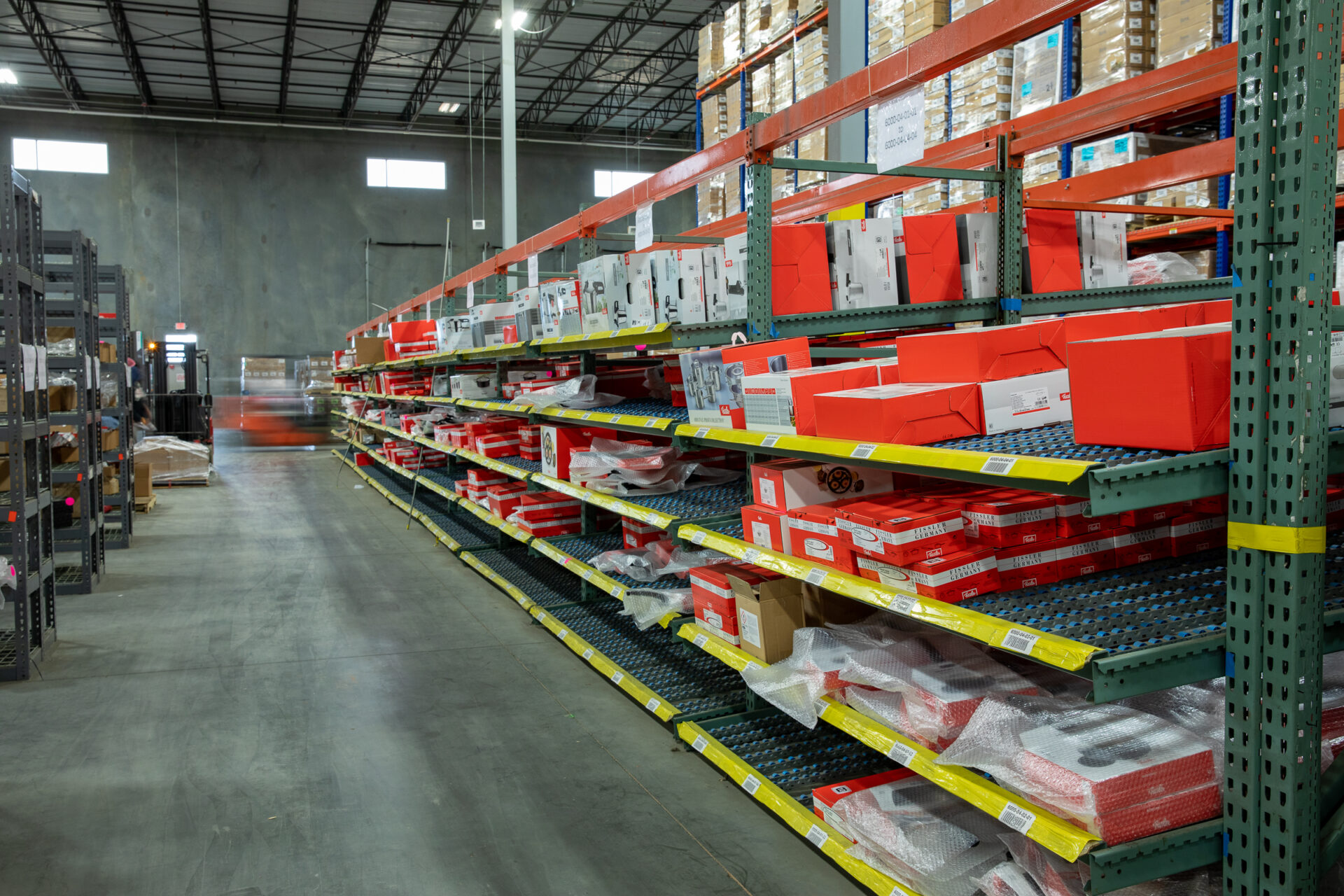 Impianto picking e-commerce